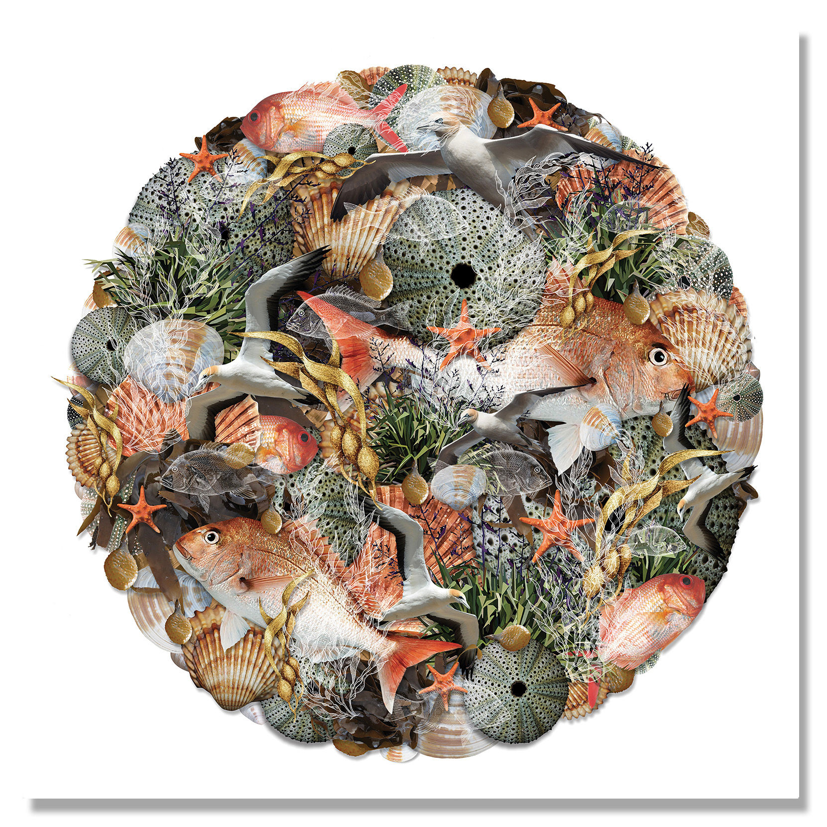 Pacific Artbloom Canvas Print