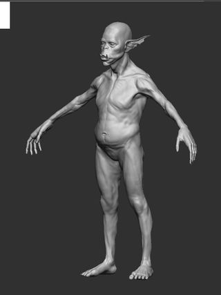 Goblin Anatomy Study – Sculpt in ZBrush