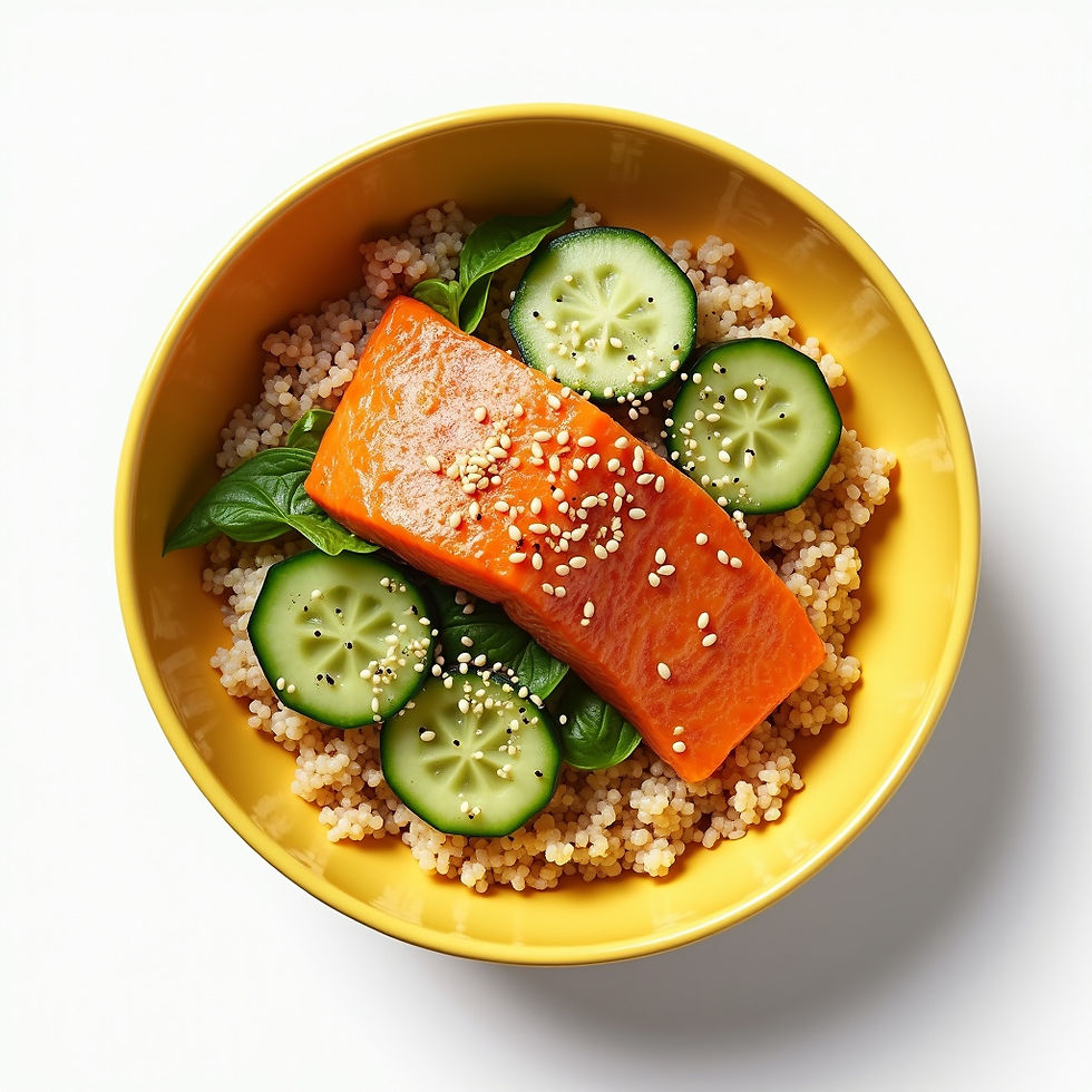 Salmon Quinoa Bowl