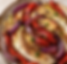 Roasted Cabbage, Red Bell Peppers  & Onions