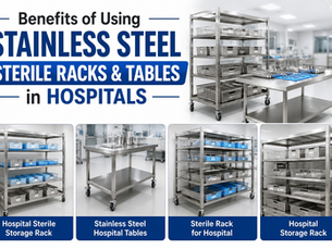Benefits of Using Stainless Steel Sterile Racks and Tables in Hospitals