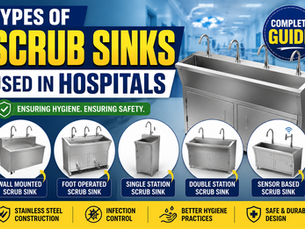 Types of Scrub Sinks Used in Hospitals