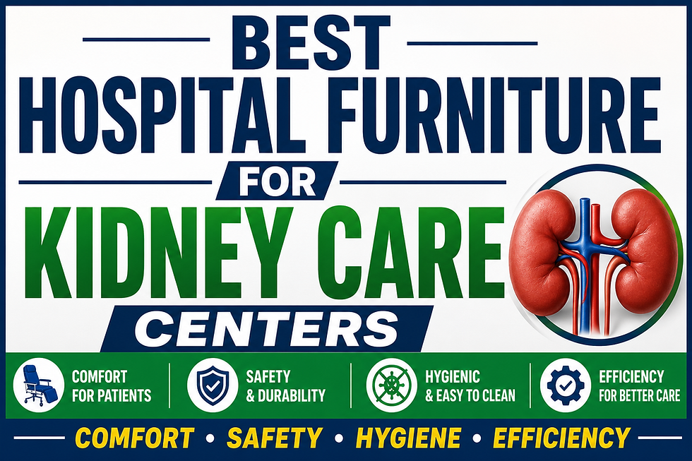 Best Hospital Furniture for Kidney Care Centers