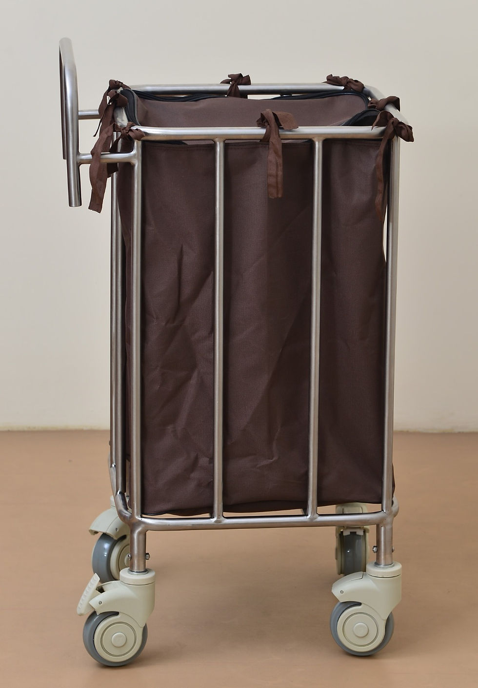 Soiled Linen Hamper Trolley SS