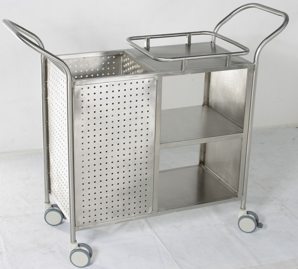 Clean Linen Trolley In SS