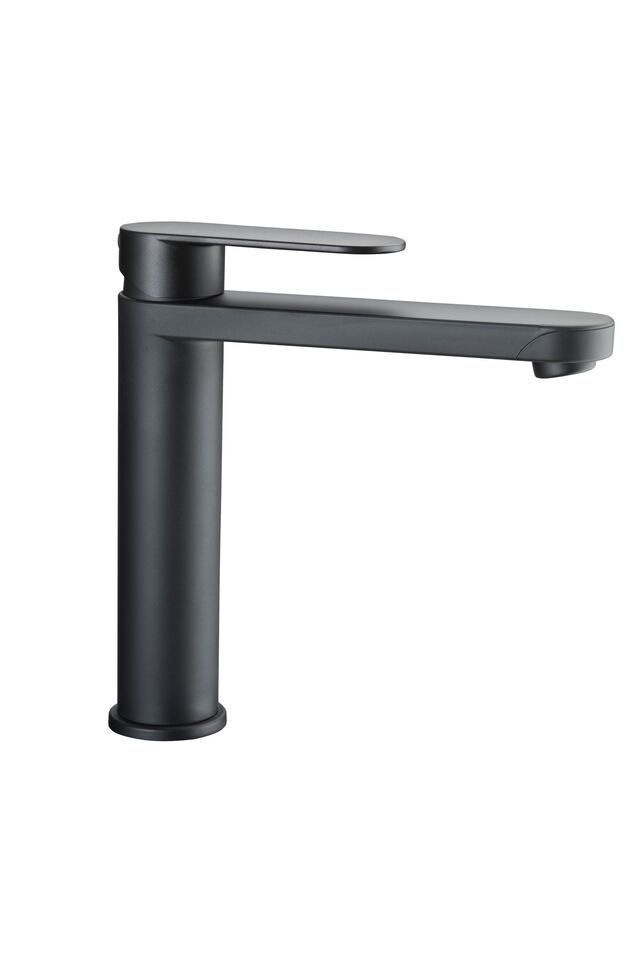 Einhebelmischer REICH Linnea L mit UniQuick 63 cm Farbe schwarz