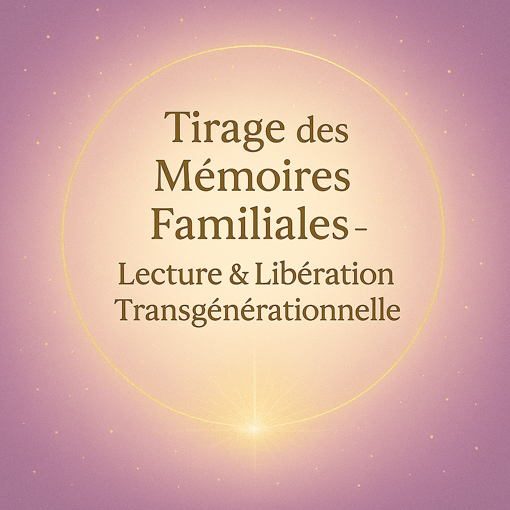 ✨ Tirage des Mémoires Familiales – Lecture Transgénérationnelle