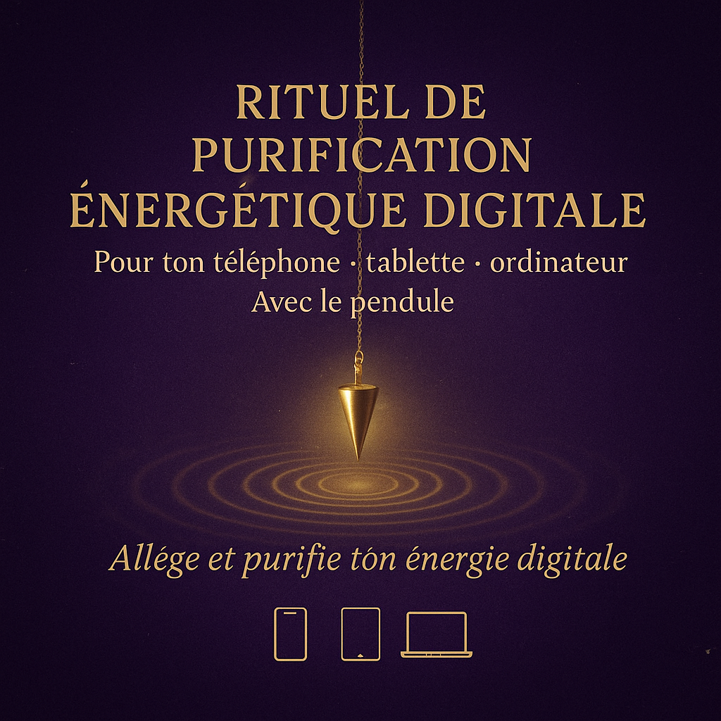 PURIFICATION ÉNERGÉTIQUE DIGITALE