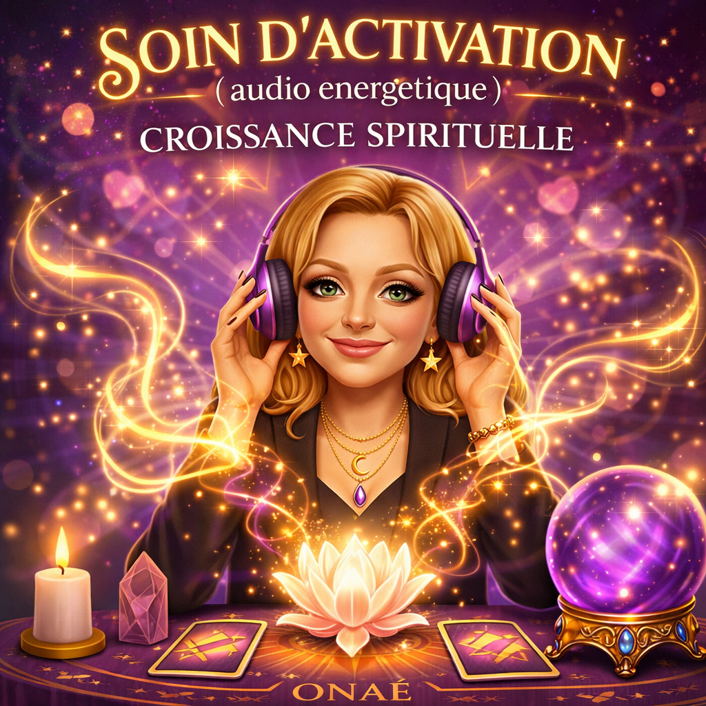 SOIN D’ACTIVATION : CROISSANCE SPIRITUELLE 🌟