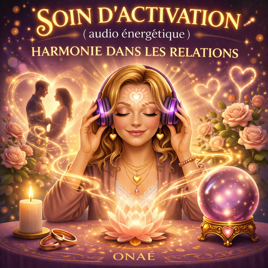 SOIN D’ACTIVATION : HARMONIE DANS LES RELATIONS 💗