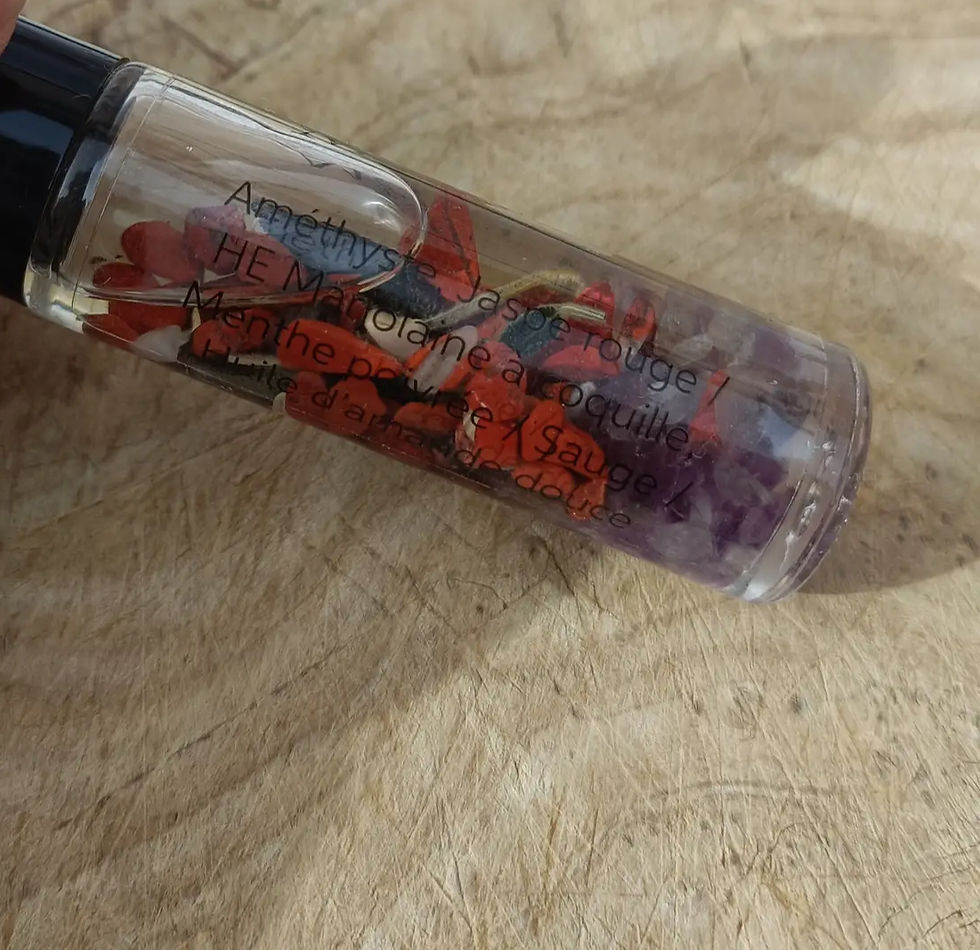 Miniature : 🌸 Roll-on “Ménopause” – Bouffées de Chaleur, Humeurs & Équilibre Hormonal