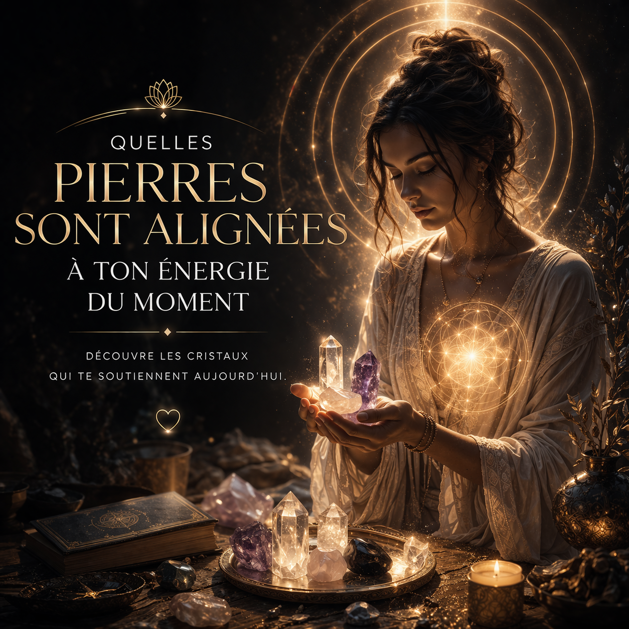 Quelles pierres sont alignées à ton énergie du moment ?