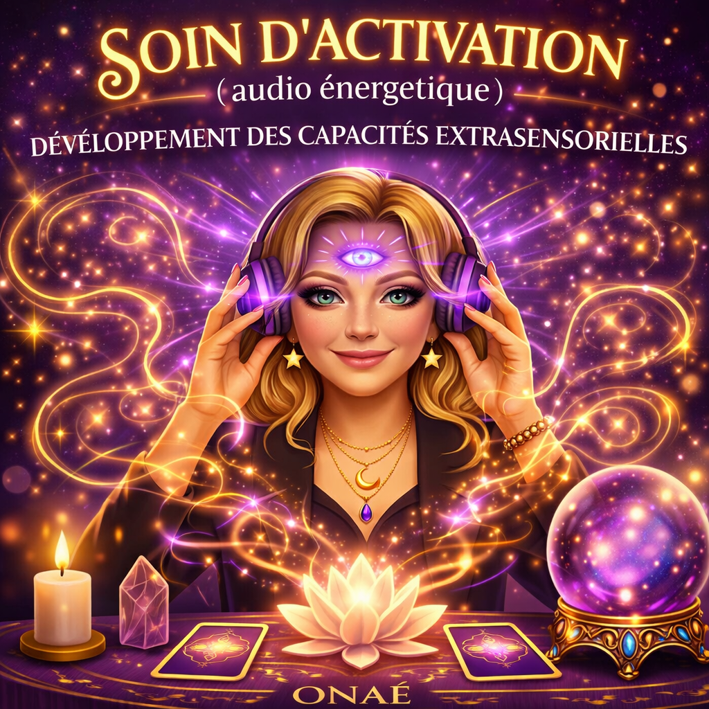 SOIN D’ACTIVATION : DÉVELOPPEMENT DES CAPACITÉS EXTRASENSORIELLES 💫
