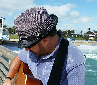 Bill Hartmann BalconyTV performance at Benny's on the Beach