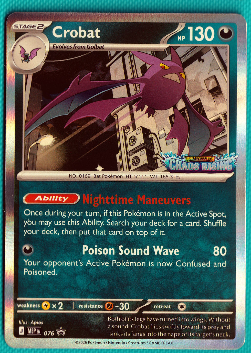 Thumbnail: Chaos Rising All 4 Stamped Prerelease Promos & All Non Holos MEP074,075,076,077