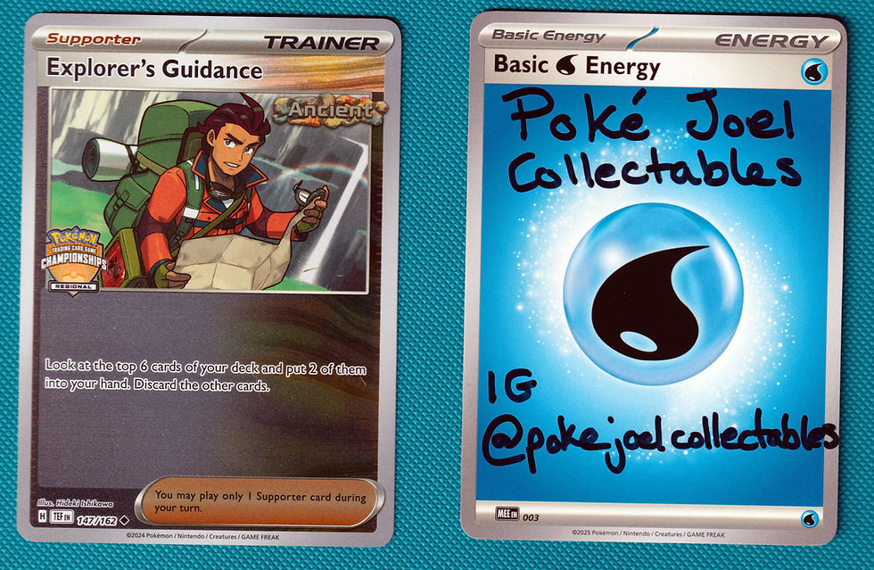 Thumbnail: Explorer Guidance Regional Promo, Temporal Forces Master Set Very Rare 147/162