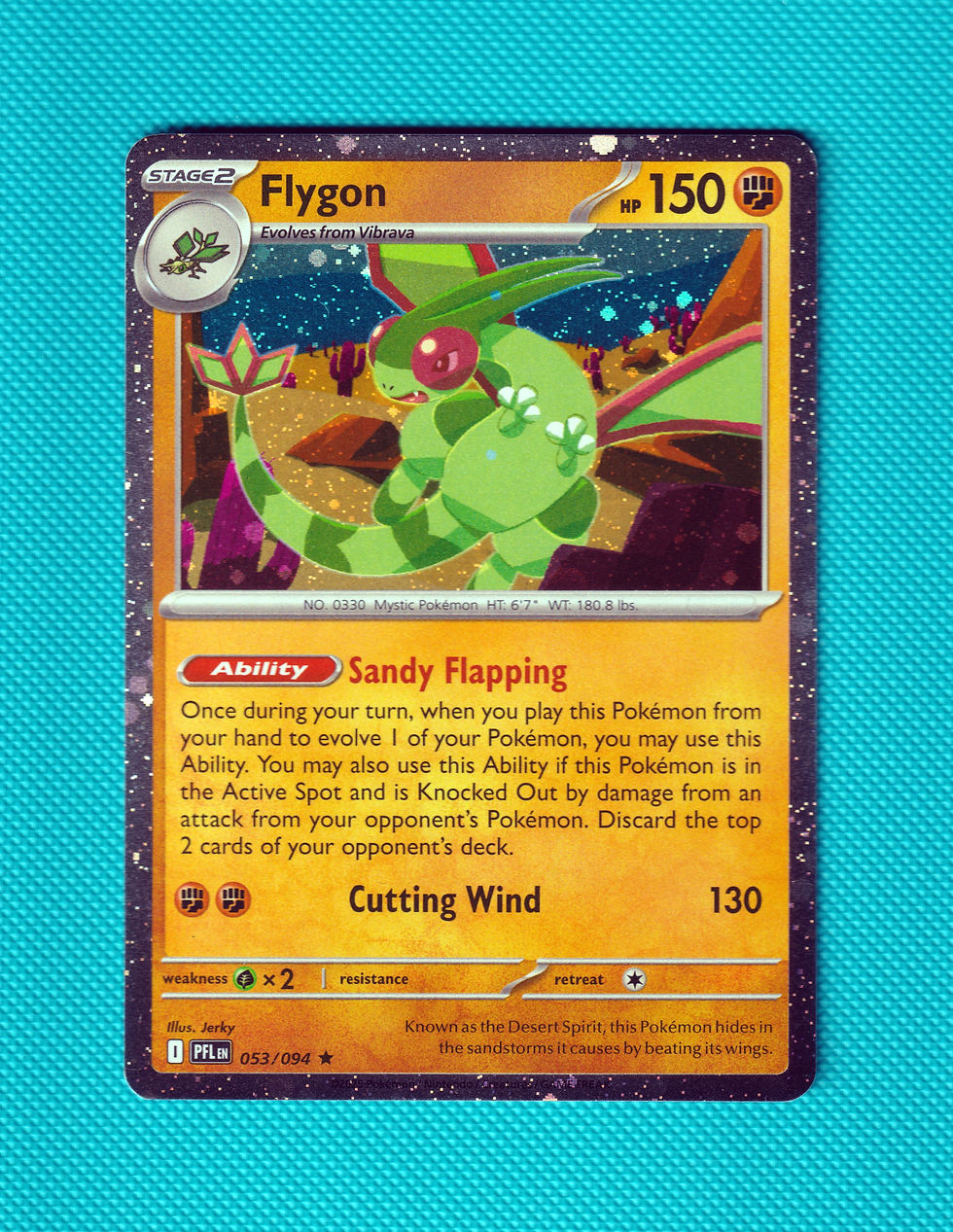 Thumbnail: Cosmo Flygon 053/094 Phantasmal Flames Masterset