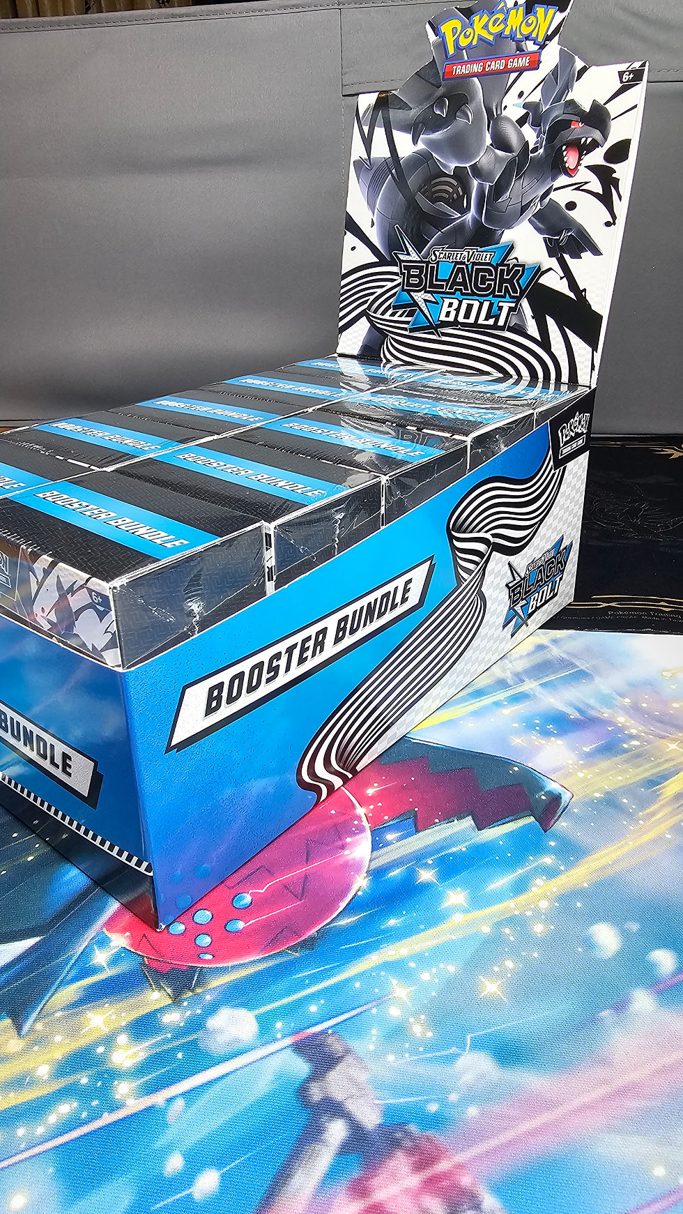 Black Bolt Booster Bundle Display with 10 factory sealed booster bundles