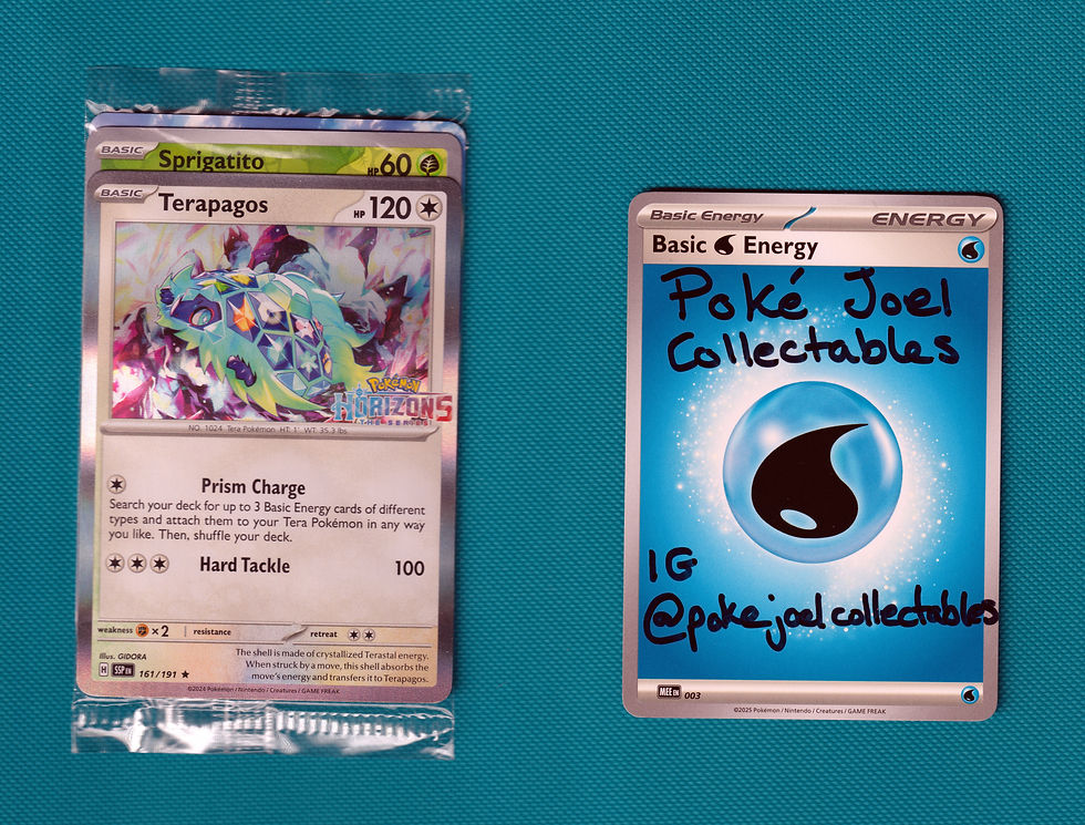 Thumbnail: Terapagos & Sprigatito Sealed Gamestop Horizons Promo Surging Sparks Masterset