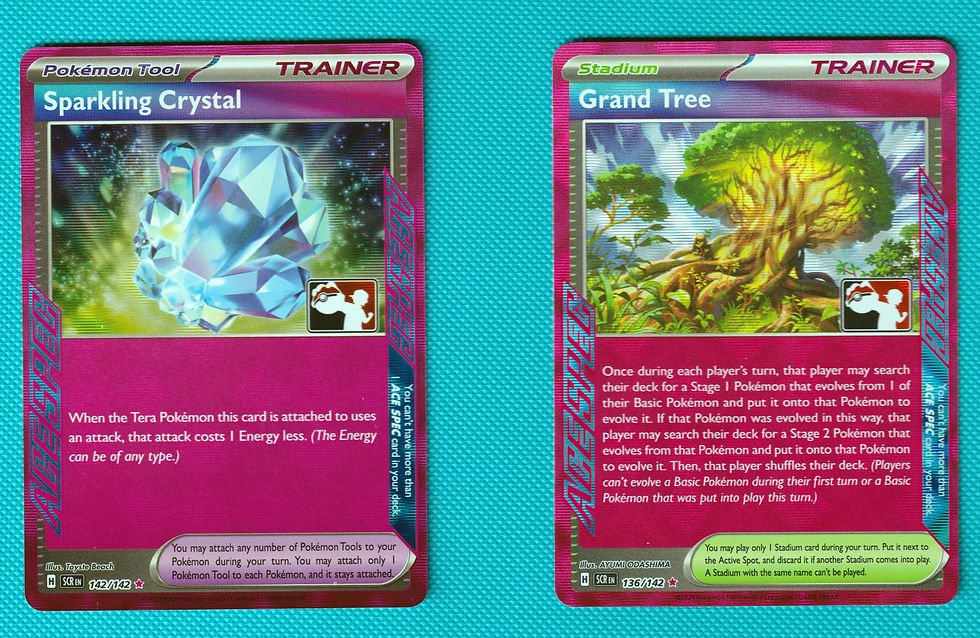 Thumbnail: All Stellar Crown Ace Spec Play Stamp prize series 6 & 7 full set of SCR Both