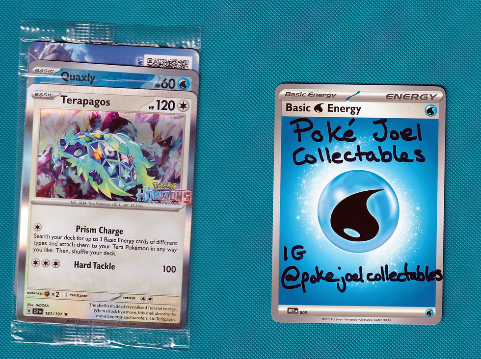 Terapagos & Quaxly Sealed Pokemon Centre Horizons Promo Surging Sparks Masterset