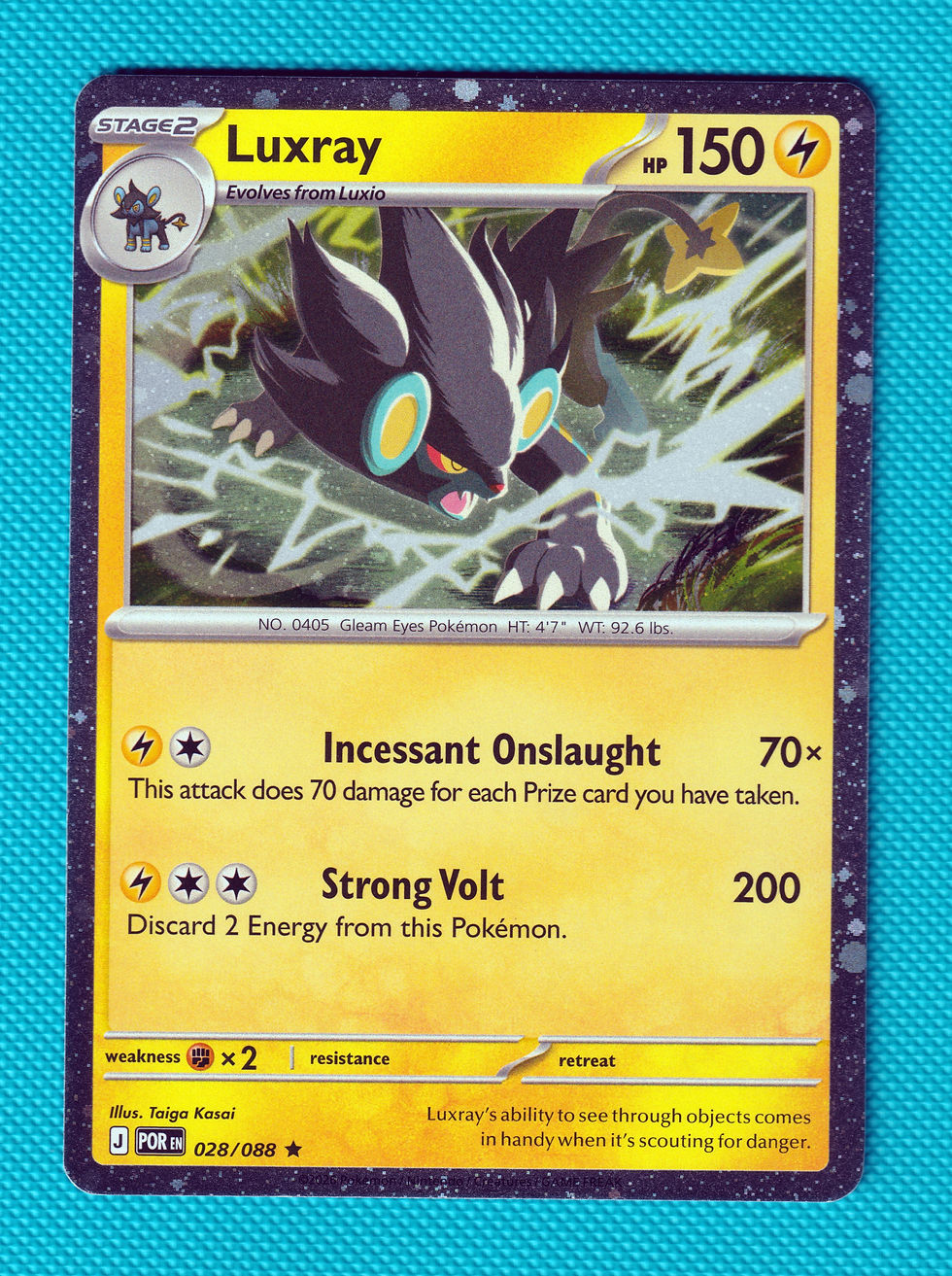 Thumbnail: All 4 Blister Cosmo Gengar, Luxray, Tyrantrum, Aurorus Perfect Order  Masterset