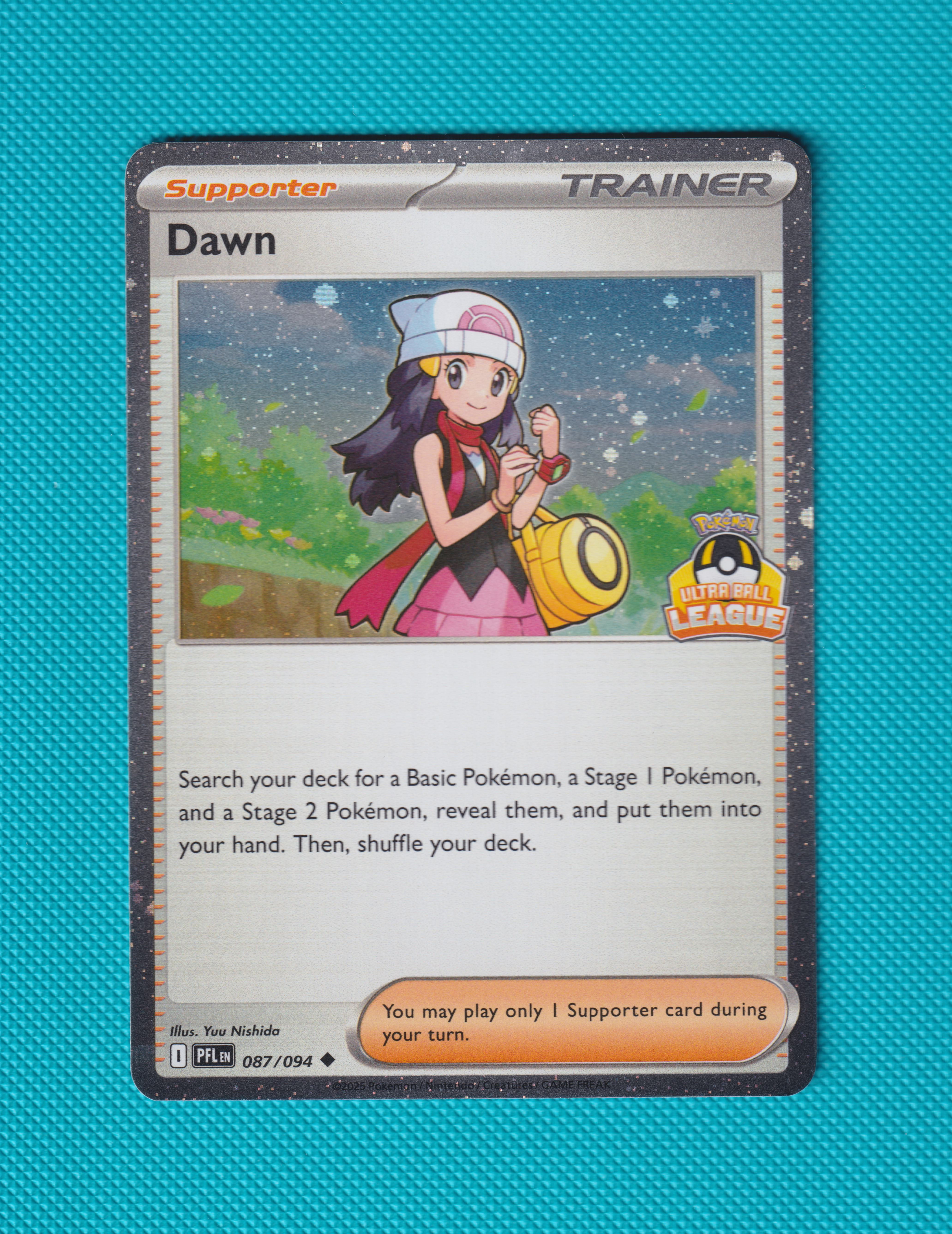 Dawn 087/094 Ultra Ball League Promo Asia Exclusive Phantasmal Flames Masterset