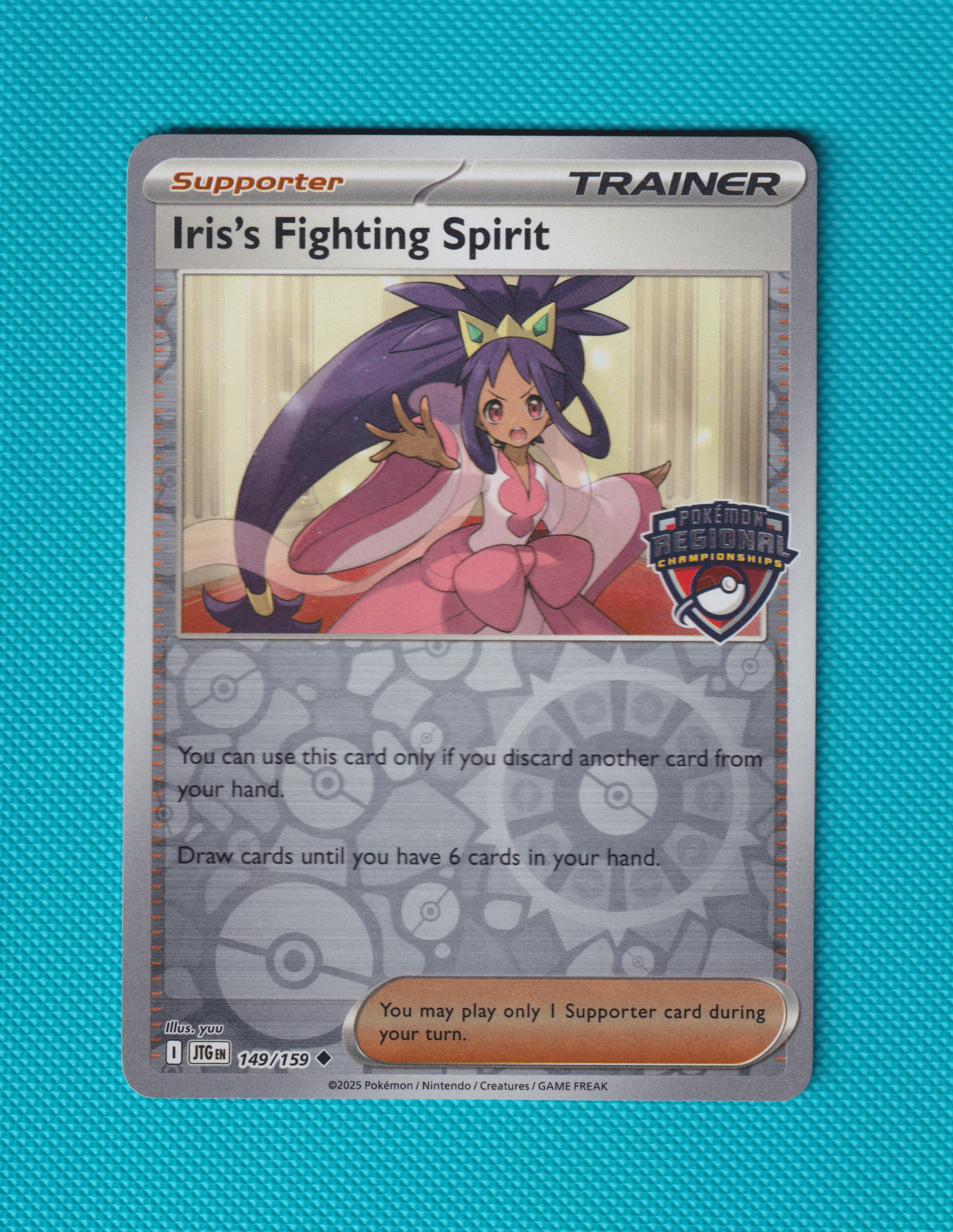 Iris Fighting Spirit Regional Promo Journey Together MasterSet Very Rare 149/159