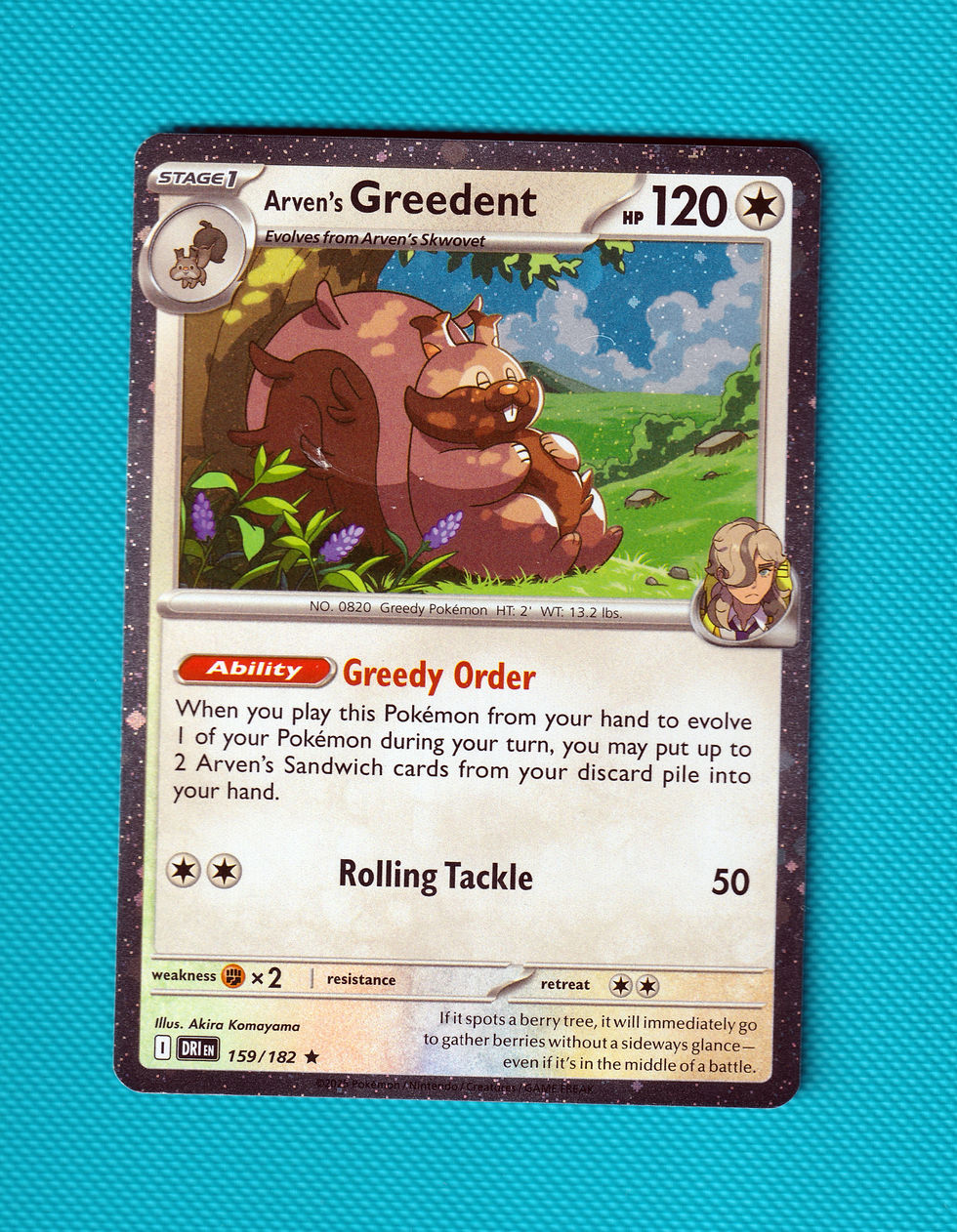 Thumbnail: Greedent & Magcargo Cosmo Holo Blister Promo USA Exclusive Destined Rivals