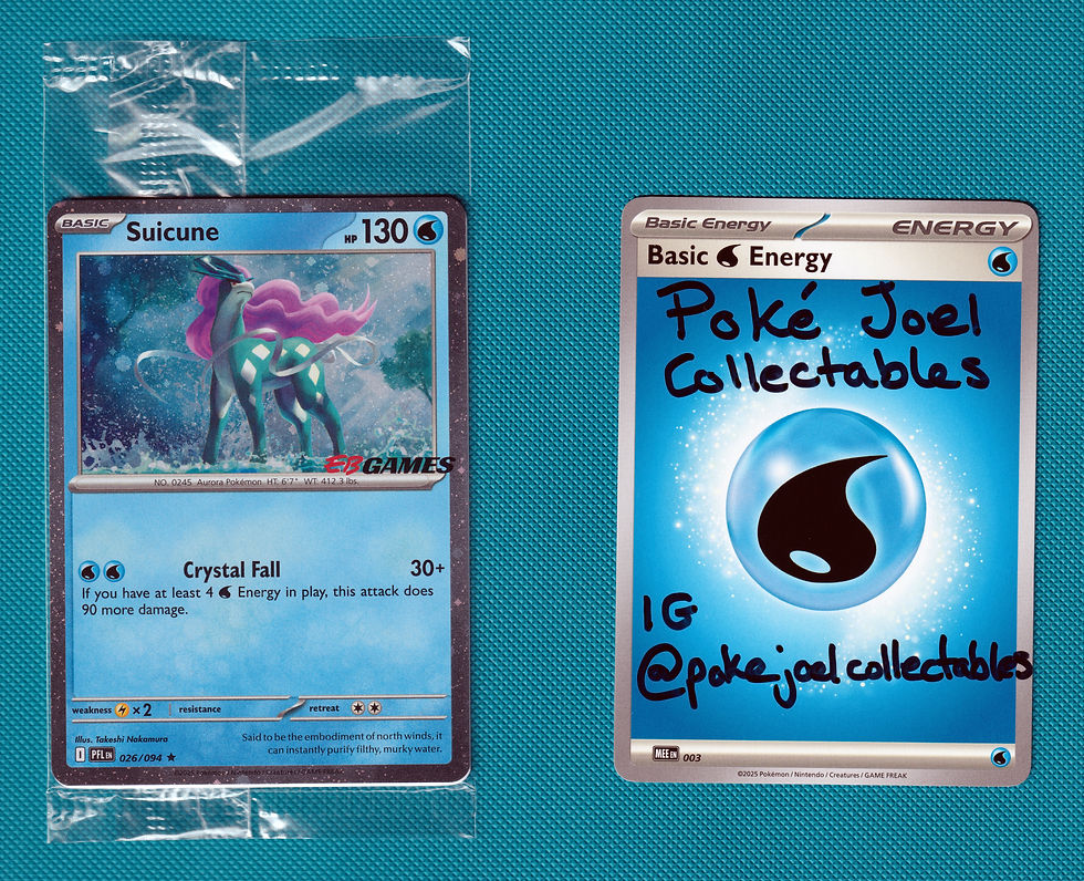 Thumbnail: Suicune Sealed EB Games Stamped Promo 036/094 For Phantasmal Flames Master