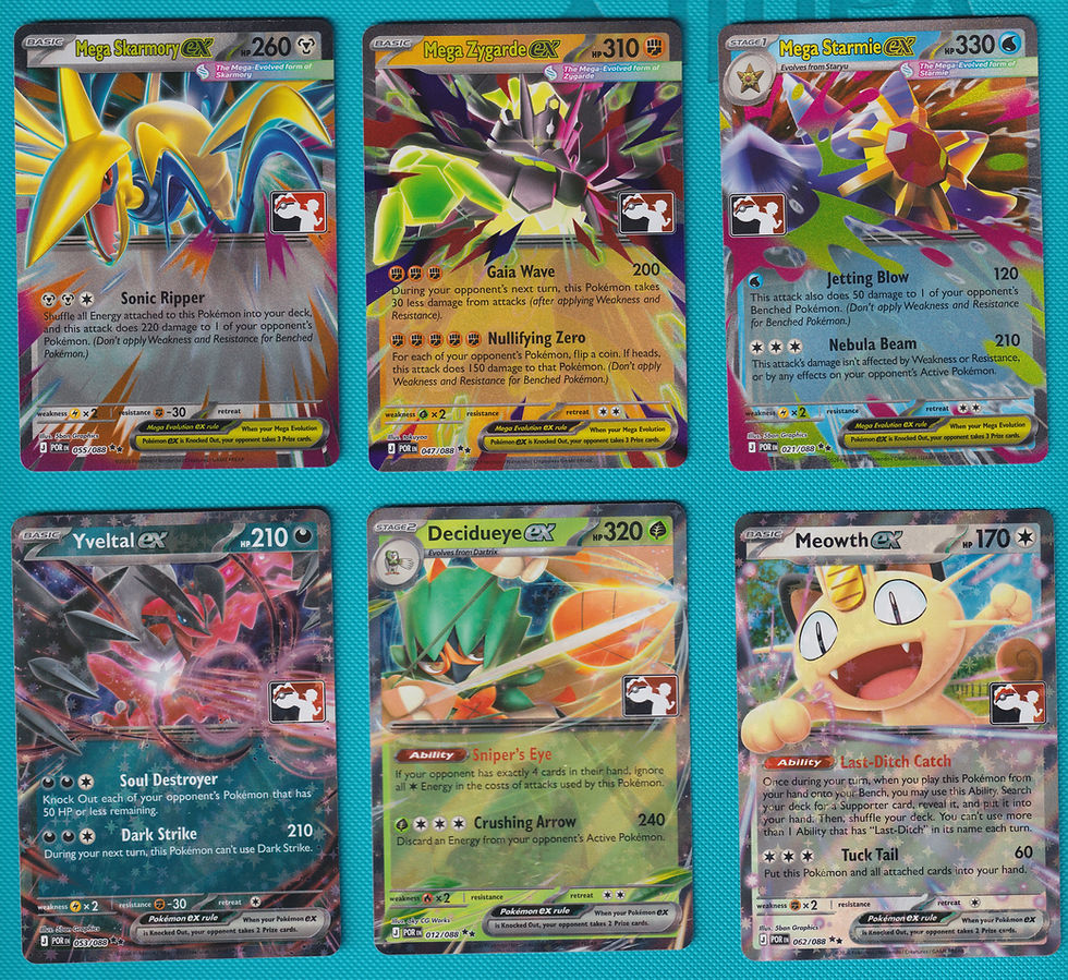 Thumbnail: All 6 Perfect Order EX cards from Prize series 9 Play! Stamped complete EX set