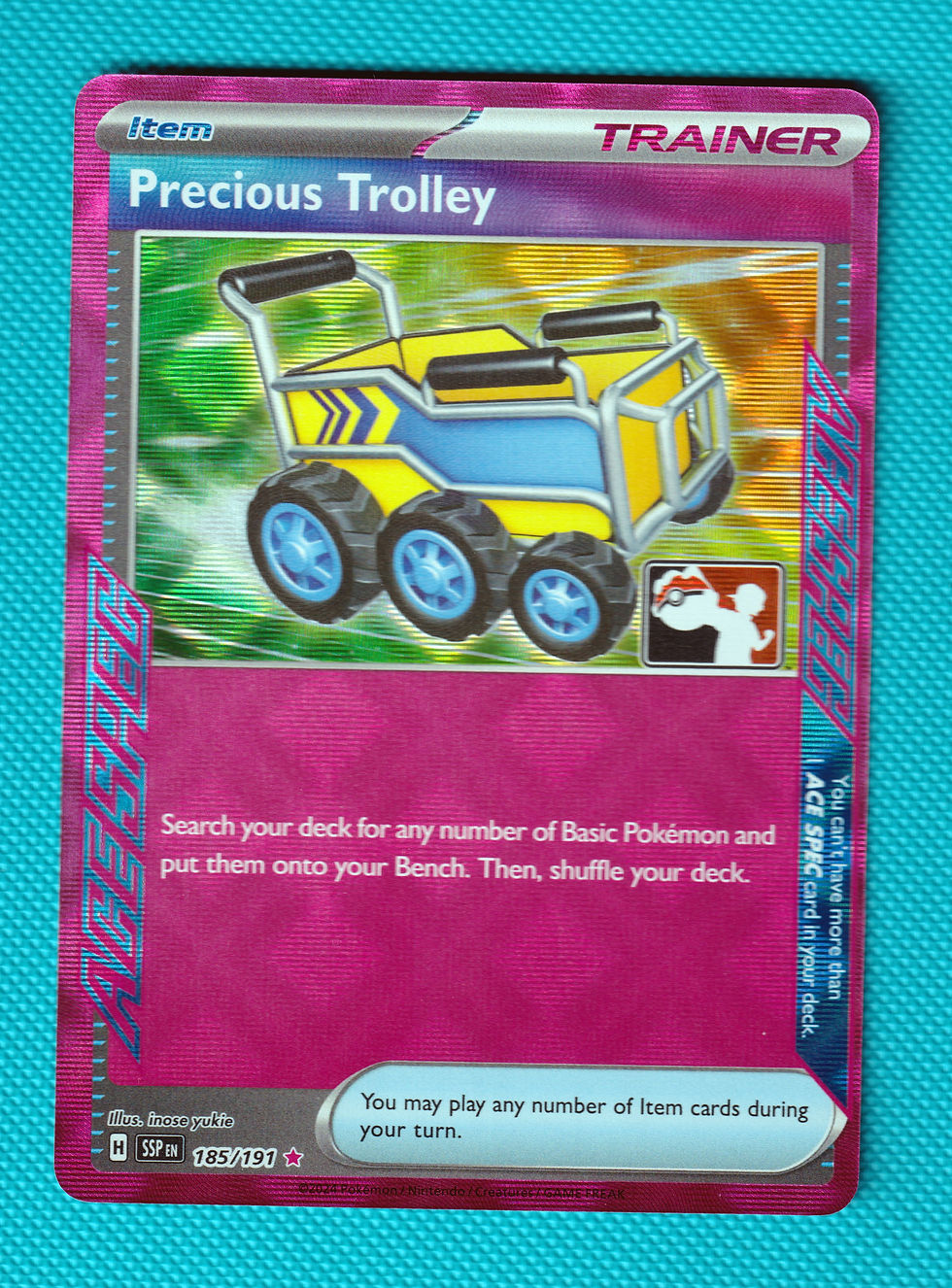 Thumbnail: All Surging Sparks Play Promos from Prize pack Series 7 & 8 Normal, EX & Ace Spe