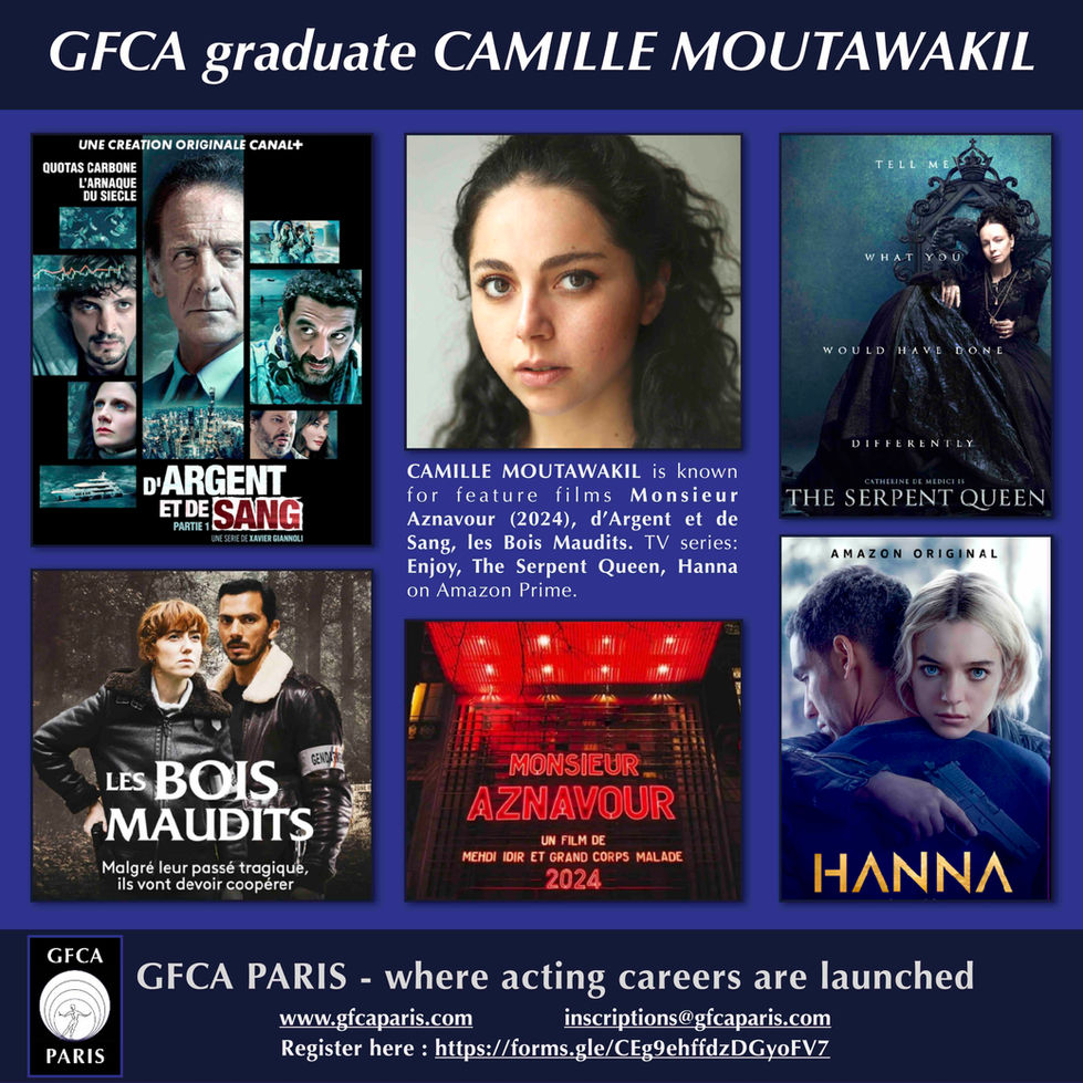 GFCA Alumni successes - Camille Moutawakil