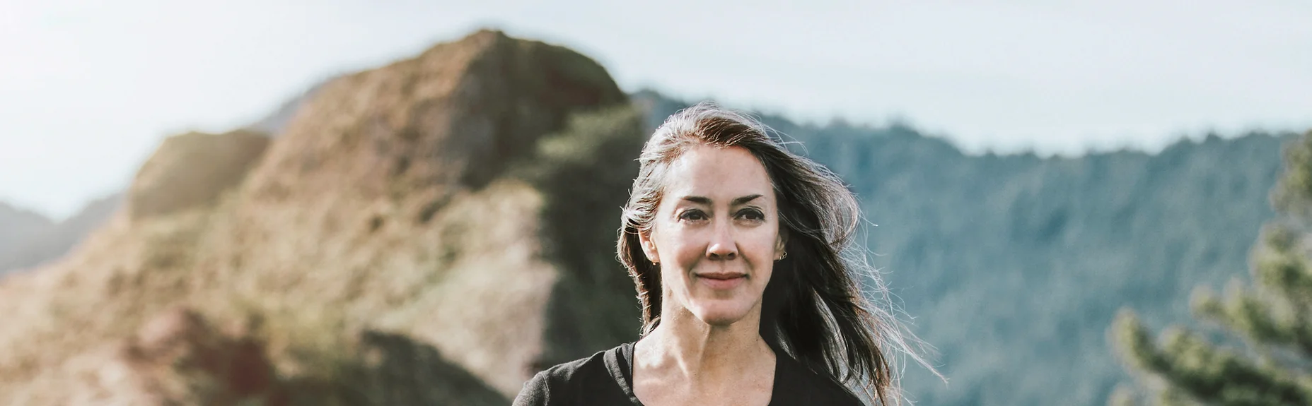 Woman in the Nature