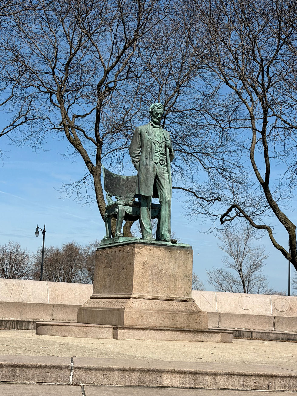 a walk with your puppy through Lincoln Park