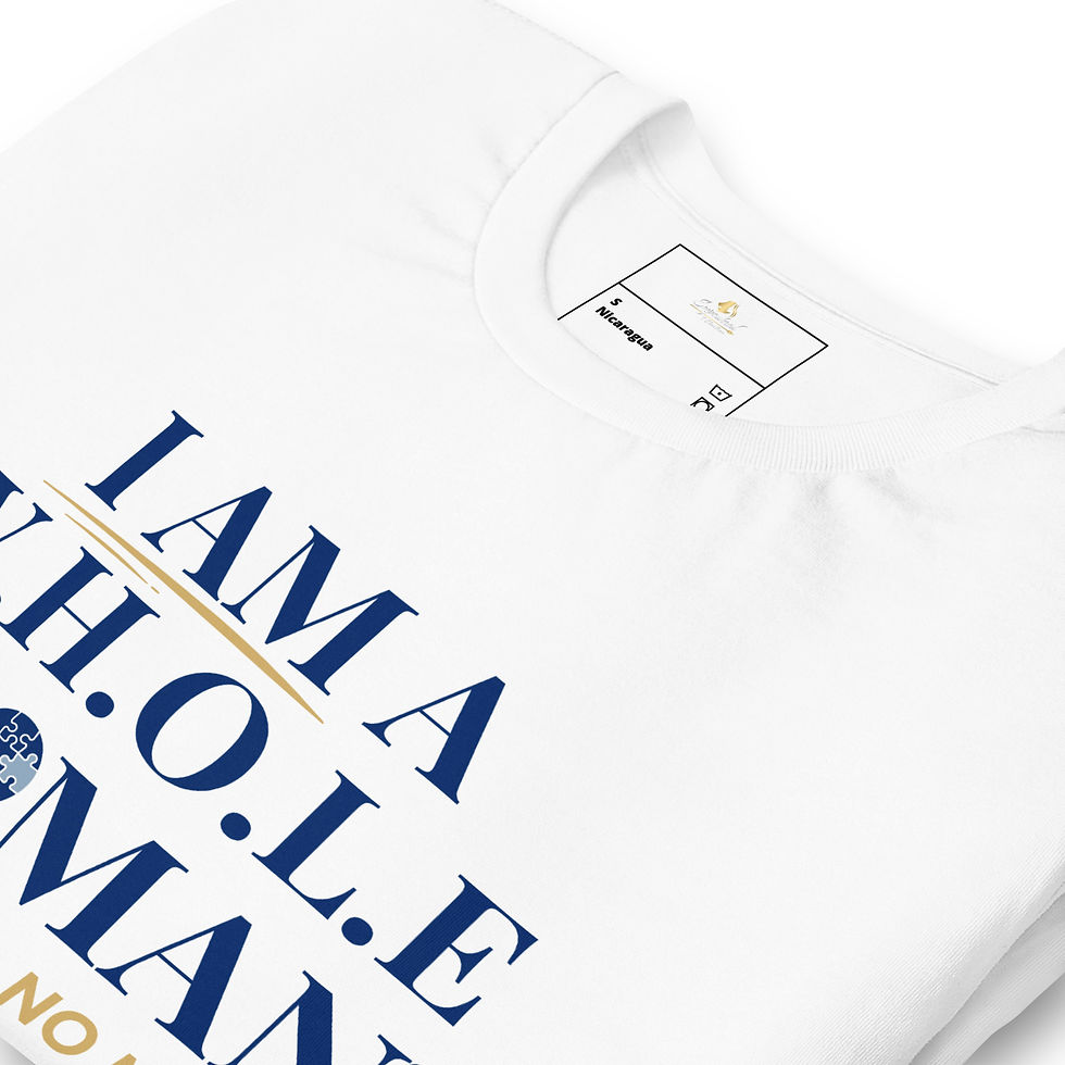 Thumbnail: I AM A W.H.O.L.E Woman T-Shirt