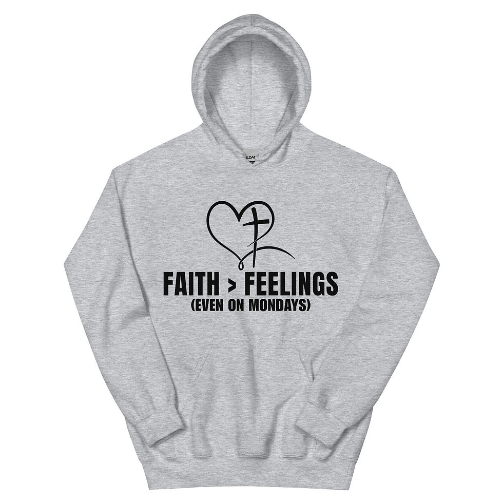 Thumbnail: Faith over Feelings Hoodie