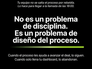Por qué tu equipo de ventas no sigue el procedimiento (y qué hacer cuando pasa)