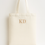 Thumbnail: Totebag katoen met naam of initialen