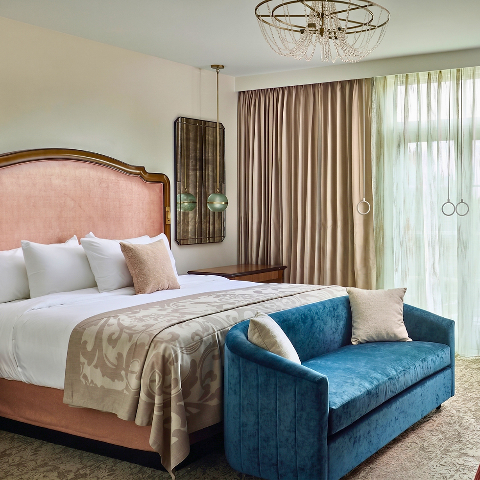 chateau ada accessible king hotel bed