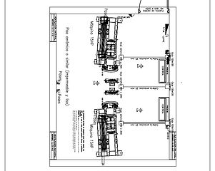 PRO Camillero duplex - Sala de máquinas