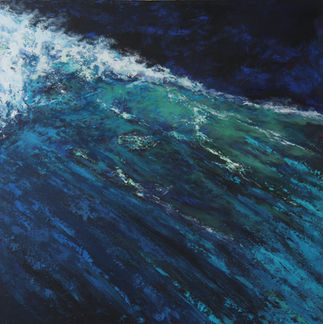 Micky Pulong Artiste Peinture Acrylique inspirée par l'océan