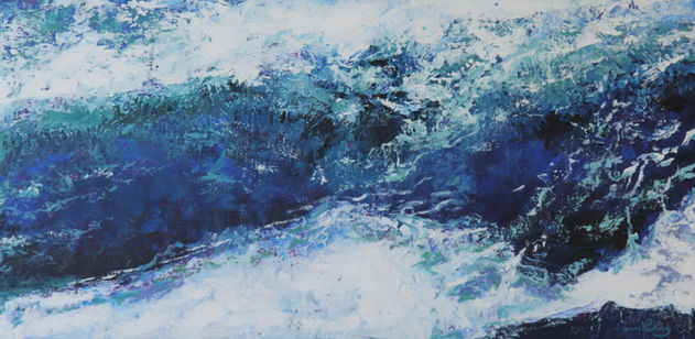 Micky Pulong Artiste peinture Acrylique sur toile