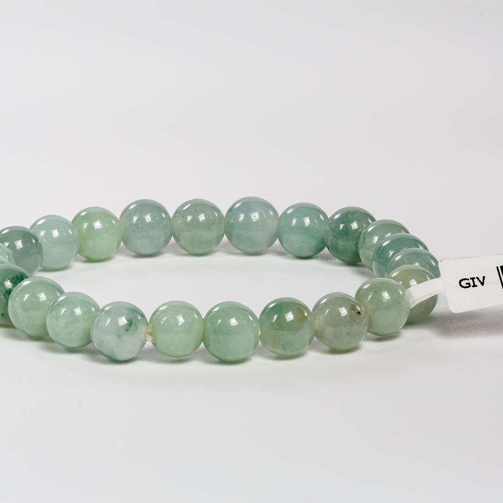 Vòng tay ngọc bích jadeite thiên nhiên Ngọc Bích Bình An
