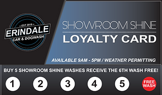 Erindale Laserwash Showroom Shine Loyalt