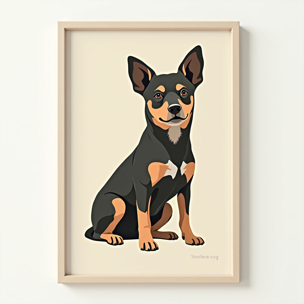 Vintage Style Pet Poster