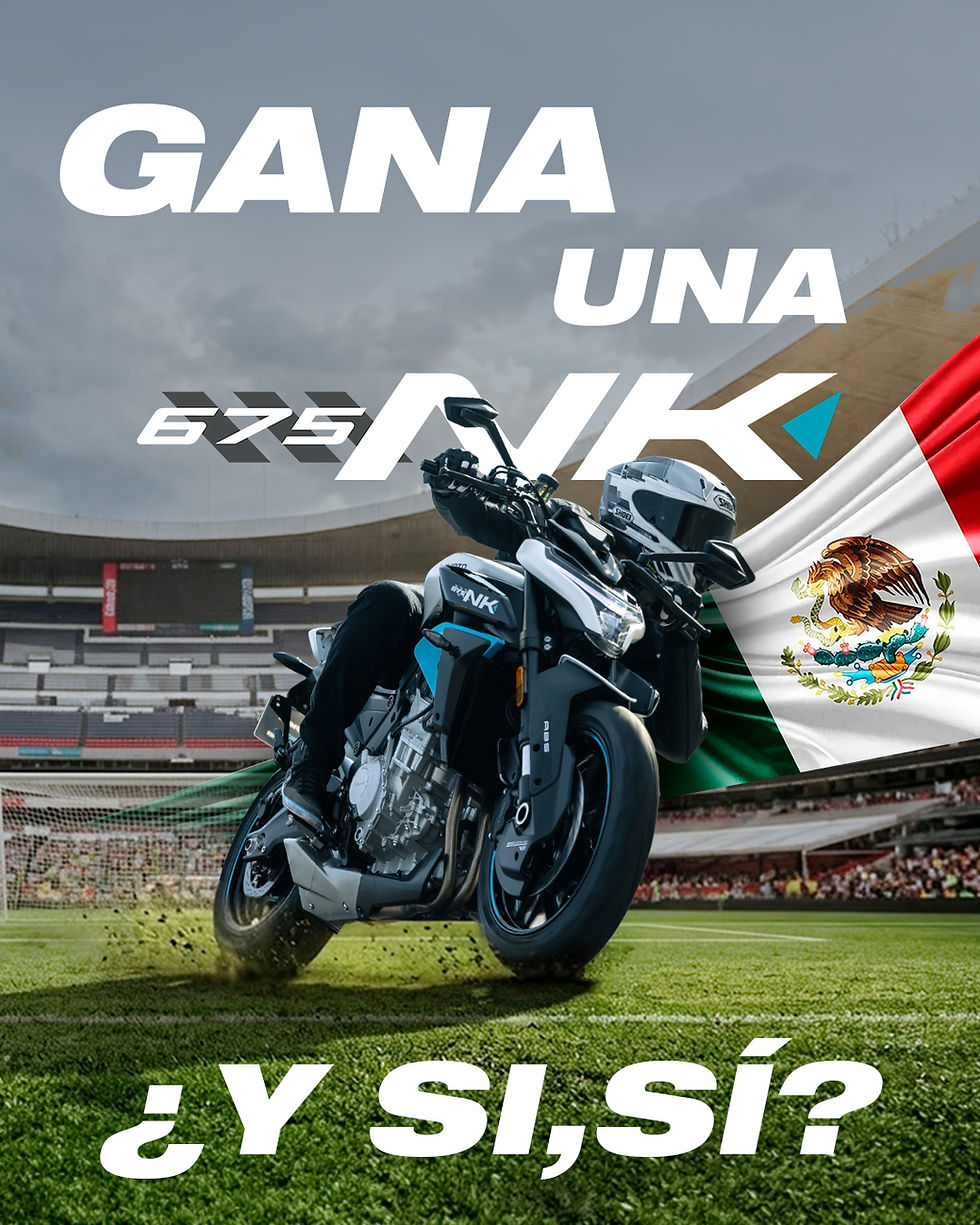 Gana una CFMOTO 675NK