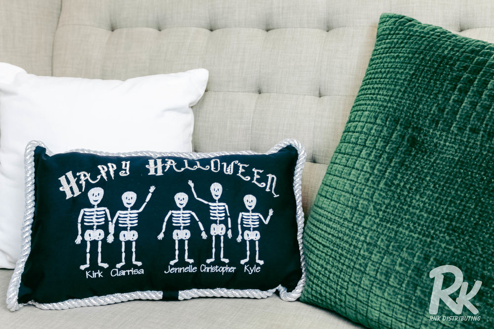 Skeleton Pillow