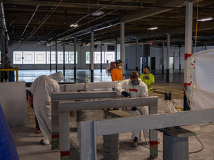 Shop-Applied Plural Component Epoxy Fireproofing