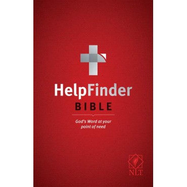 HelpFinder Bible NLT Hardback God's Word at Your Point of Need